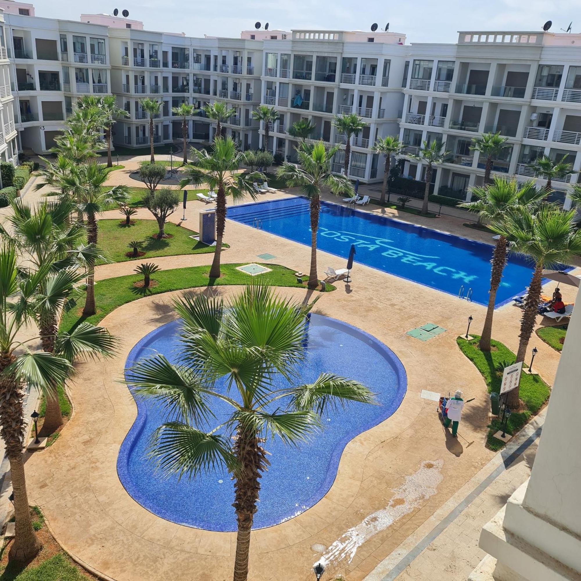 Costa Beach Lux Family Apartment With Pools Бузника Екстериор снимка